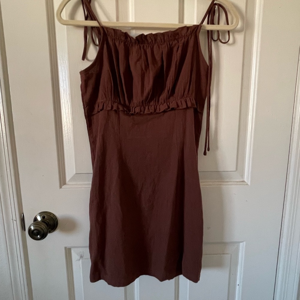 mini brown dress - Picture 1 of 1
